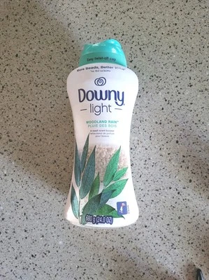 1 Downy Light Woodland Rain In Wash Scent Booster Beads 24 Oz Discontinued HTF