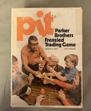 Vintage PIT Parker Brothers Frenzied Trading Game 1973 USA Trading Bell 64 cards