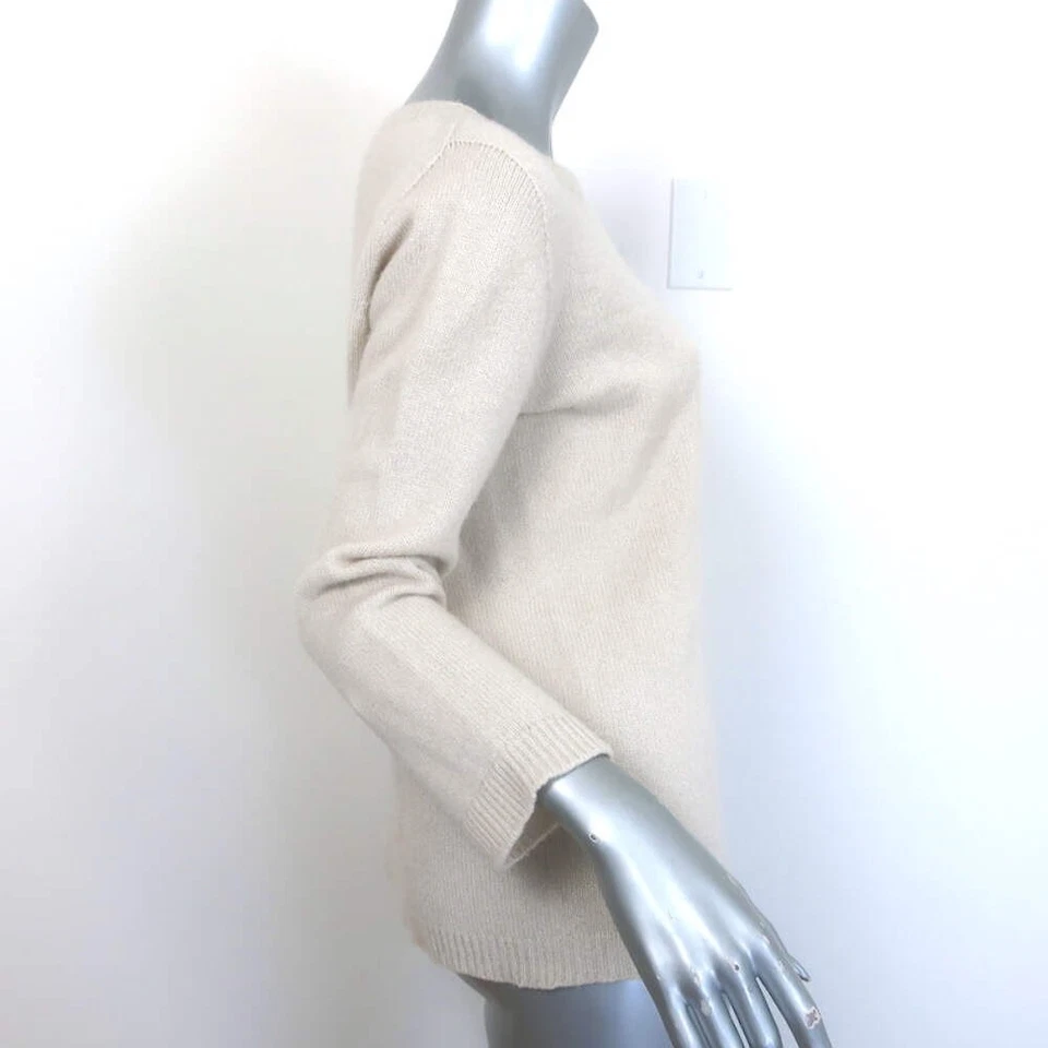 The Row Cashmere Sweater Oatmeal Size Medium - Image 3 of 4