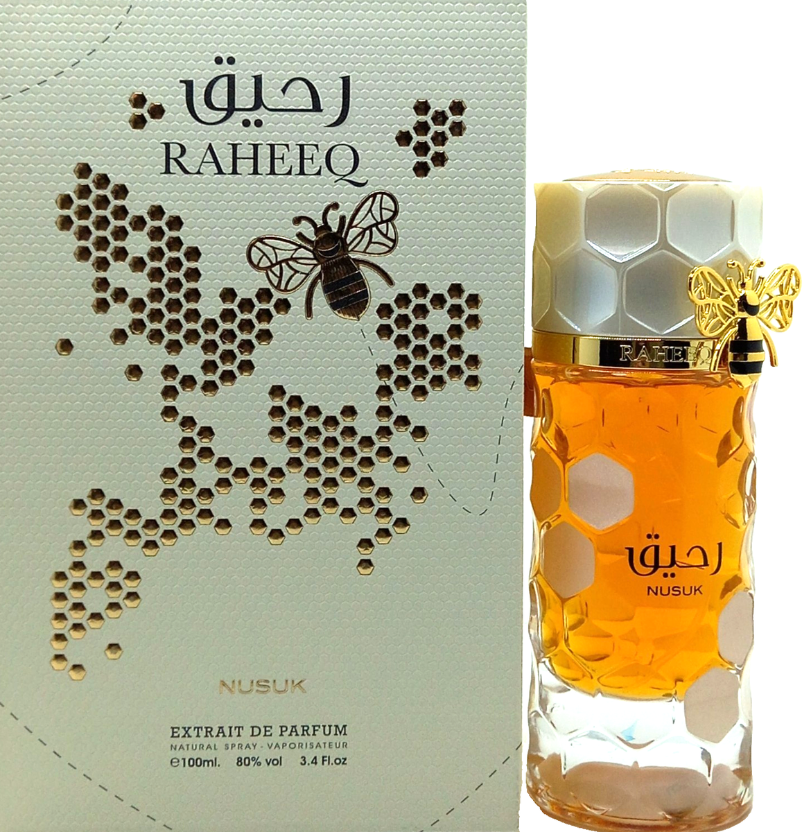 NUSUK RAHEEQ EXTRAIT DE PARFUM SPRAY UNISEX 3.4 Oz / 100 ml BRAND