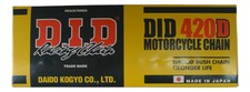 DID 420D 114 Links Pitbike MiniGP Chain with Clip Lock