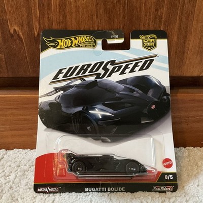 Mattel Hot Wheels Euro Speed Bugatti Bolide 0/5 Chase Sealed RARE