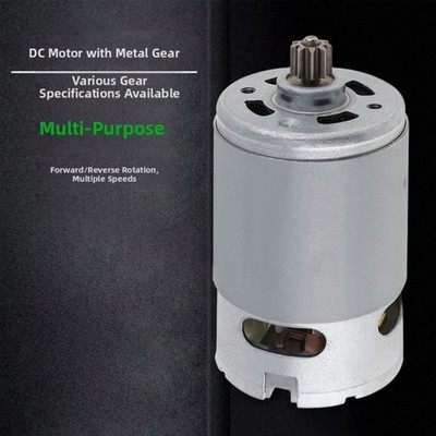 RS550 Gleichstrommotor 12V 14,4V 16,8V 18V 21V 25V mit 12 für zahn für Ele