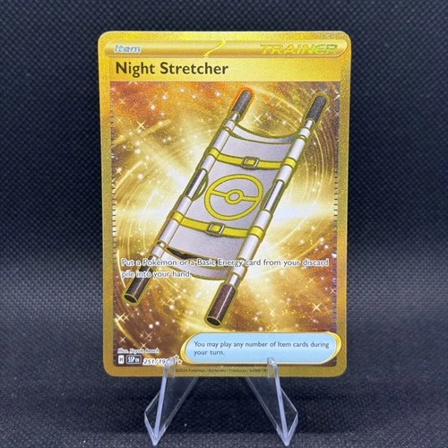 Night Stretcher 251/191 Sv08: Surging Sparks Holo