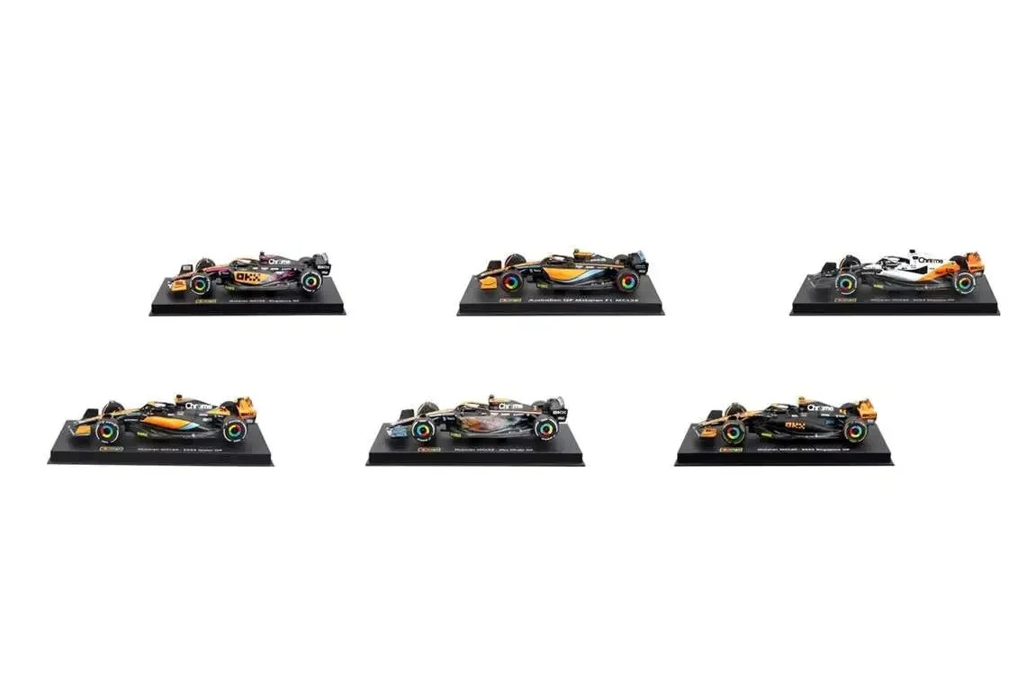Bburago McLaren Racing Formula 1 - 6 Cars Exclusive Set - 2023 | eBay