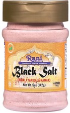 Rani Black Salt Powder Kala Namak Mineral 5oz 142g 5 Ounce Pack of 1