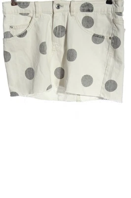ZARA Mini-jupe Dames Jupe T EU 38 blanc cassé-gris clair style décontracté - Photo 1/4