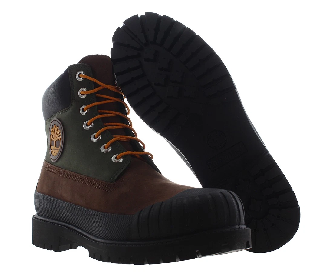 Timberland Premium 6 Inch Waterproof Mens Shoes Size 9.5, Color: Potting Soil