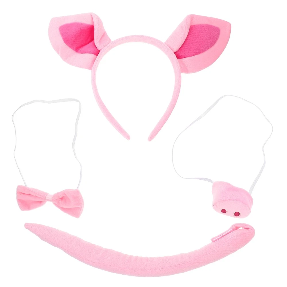 VETEMENTS Set Abbigliamento Maiale Papà Bambino Vestito Fantasia Costume Accessori Animale Festa