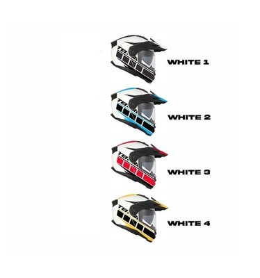 HELM CASCO RIDER MODULAR TENERE SPEED BLOCK WEISS