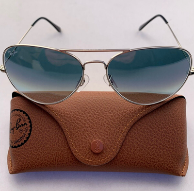 Ray-Ban Aviator Large RB3026 003/62mm Silver Frame/Gray Lens Sunglasses 62mm Ray Ban Aviator RB3026 Sunglasses 62mm Gray Lens/Silver  main image 2
