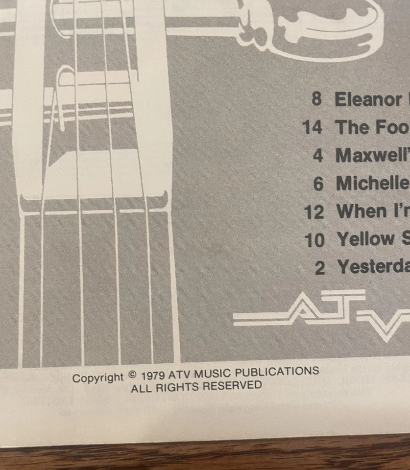 2 Vtg Books The Beatles Meet the String Orchestra Violin 1 & 2 1979 Sheet Music - Image 4 of 4