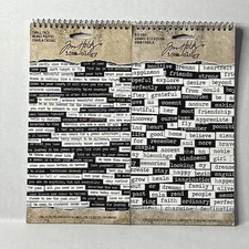 Small Talk & Big Chat Tim Holtz IDEA-OLOGY Word Stickers
