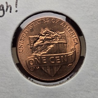 2018 D Lincoln Cent MAJOR STRIKE THRU ERROR!