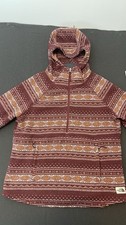 The North Face Women's Crescent Quarter-Zip Pullover Hoodie XL Fair Isle Pattern