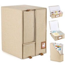 Baby Keepsake Box - Fabric Bound Acid-Free Document Organizer With Labels for...