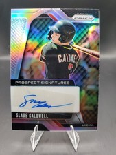 2025 Panini Prizm - Prospect Signatures Slade Caldwell #PS-SL Silver