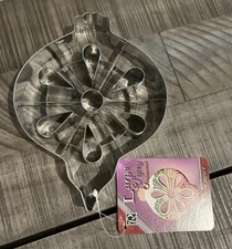 R&M International Large & Lacey Ornament Cookie Cutter 7.5" New