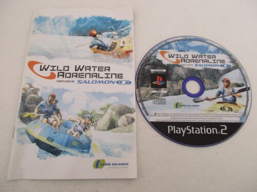 WILD WATER ADRENALINE Featuring SALOMON - SONY PLAYSTATION 2 PS2 PAL Loose - Photo 1/1