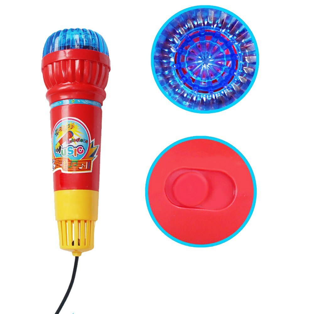 Kids Children Echo Microphone Mike Mic Voice Changer Toy Birthday Party