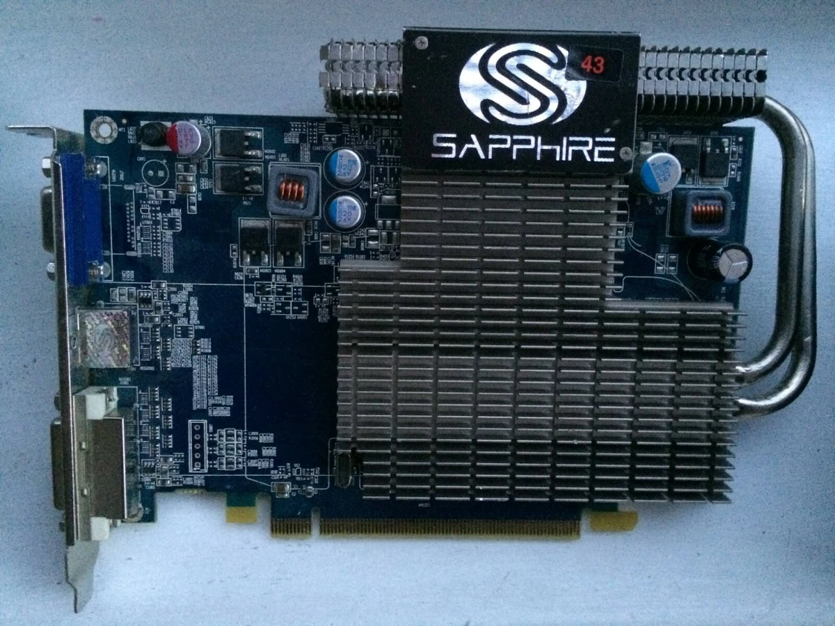 SAPPHIRE ATI RADEON HD4600 RV730 1 GB PCI EX16 128 BIT BUS WIDTH