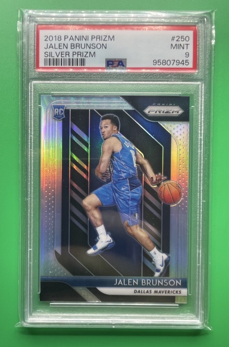 2018 Panini Prizm #250 Jalen Brunson Silver Prizm Rookie Card RC 
