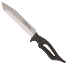 Estwing ETK-6 Tanto Knife, 6" Cutting Edge, 11" Overall, Black Nylon Sheath, USA