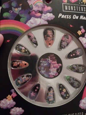 Care Bears X Universal Monsters Press On Nails Hot Topic | eBay