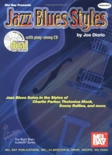 Mel Bay Jazz Blues Styles (Book/CD Set), Diorio, Joe, 9780786659982