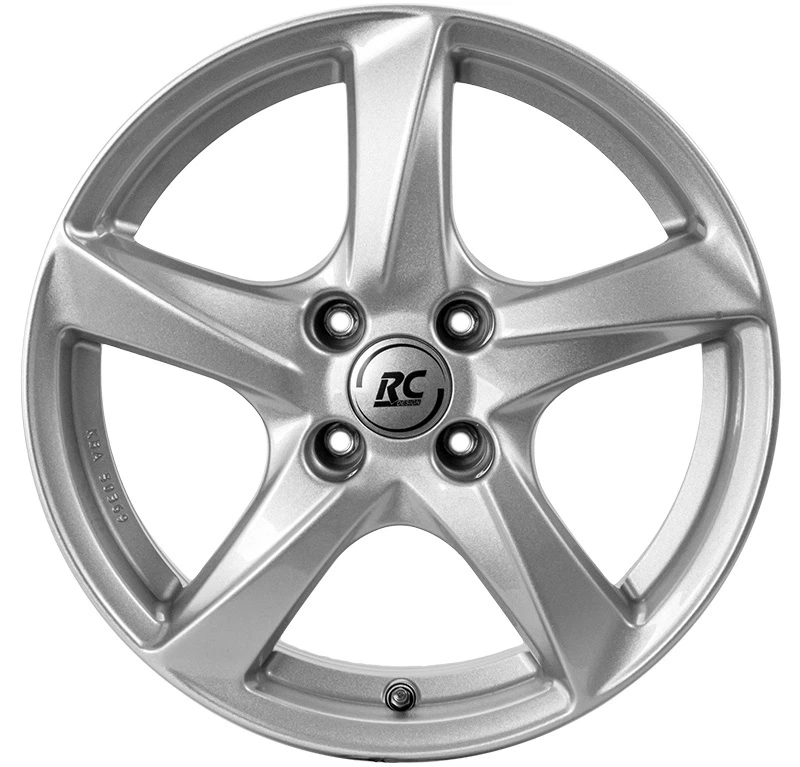 Brock RC30 16´´ silber Smart Fortwo forfour 453 Alufelgen Winterräder Michelin - Bild 3 von 4