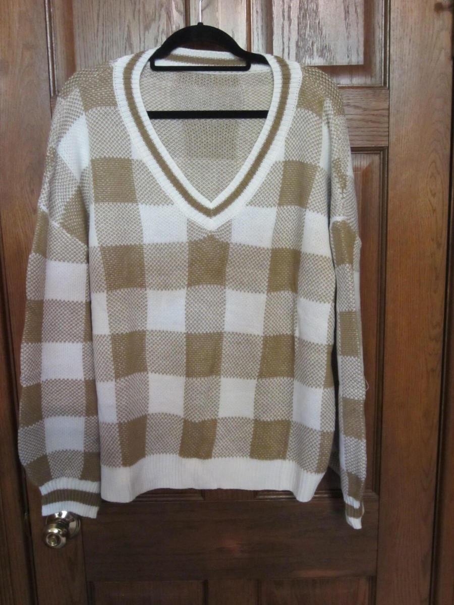 トップス WofG Logo plaid pattern Tee
