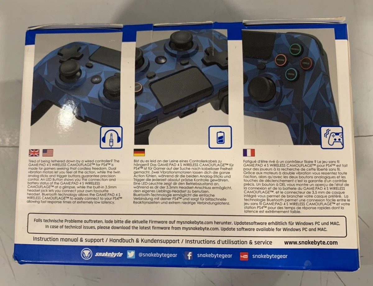 Snakebyte gamepad 4s wireless deals
