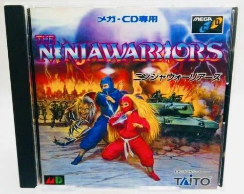 レアCD Mike Guerrero Tapping Ninja おまけ付き Tito 1993 Ninja Warriors Sega Mega CD Action & Adventure Used