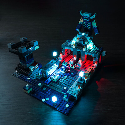 LED Licht Kit für Lego 21246 Minecraft The Deep Dark Battle DIY Dekor Customized