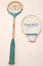 Vintage OLYMPUS Woman's Extra Light Sports Squash Racket with Case