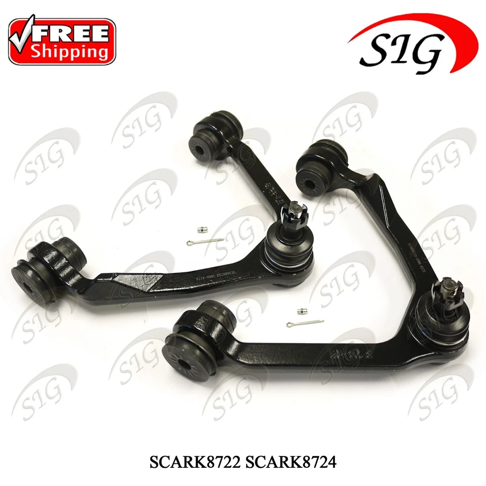 10PC Front Control Arm Suspension Kit for 1997 - 2001 2002 Ford Expedition 4WD - Image 2 of 4