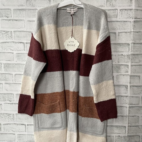 NEW WITH TAGS KNOX ROSE STRIPED OPEN 
