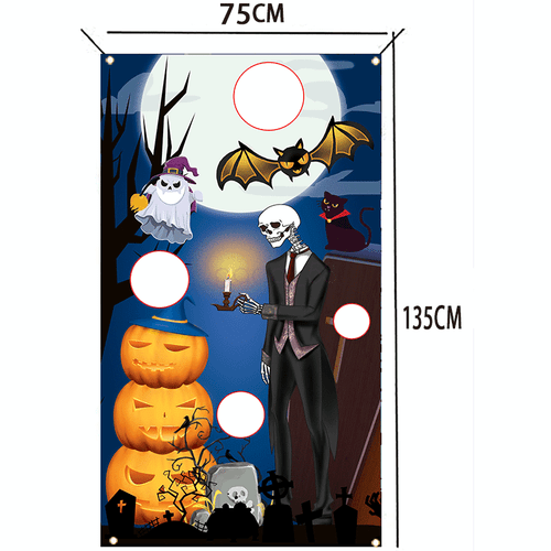 HOT Halloween Party Play Clown Bean Bags Sandbag Banner Toys For Adults Children - Picture 11 of 16