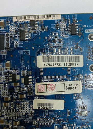 128MB Asus ATi Radeon 9600XT VGA / Video / DVI AGP Graphics Video Card - Picture 5 of 6
