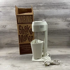 Waring Drink Mixer SM-1 Model 1033 Vintage Milkshake Mixer W/ Box & Manual