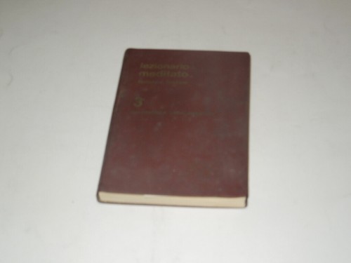 RELIGIÖSES BUCH "MEDITIERTES LEKTIONAR" FASTENZEIT UND OSTERTRIDUUM VOL.3-VON 1971 - Bild 4 von 4