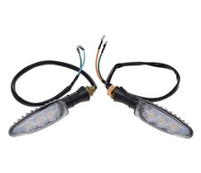 2x Blinker Hinten Rechts und Links LED Klar f&uuml;r JUNAK 905 Blinkleuchte ECE - E50