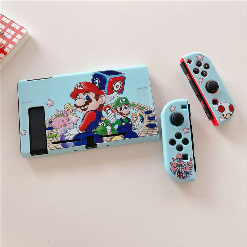 Super Mario Bros Cartoon Switch Case, PC Protetor Shell Duro, Anime Shell,  Acessórios Do Jogo Do Controlador, Oled - AliExpress