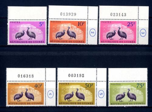 GUINEA - 1961 - Uccelli - Faraona - Afbeelding 1 van 1