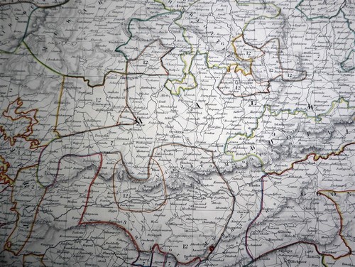 SDUK c1833 Map of Central India by John Walker - Picture 2 of 3