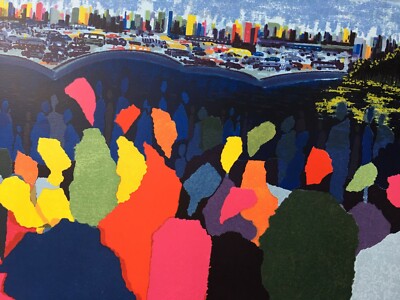 Leo Posillico Serigraph Signed Numbered Ltd Edition ARTISTS