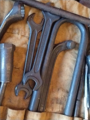 VINTAGE MERCEDES BENZ RARE TOOL KIT W 121 190 SL 190SL 220 SE S OEM TOOLS 220SE - Picture 11 of 24