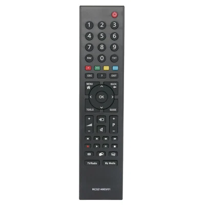 MARKENLOS TP6187RP1 Ersatz Fernbedienung f??r Grundig TV FB RC321480302 4TP6164802371