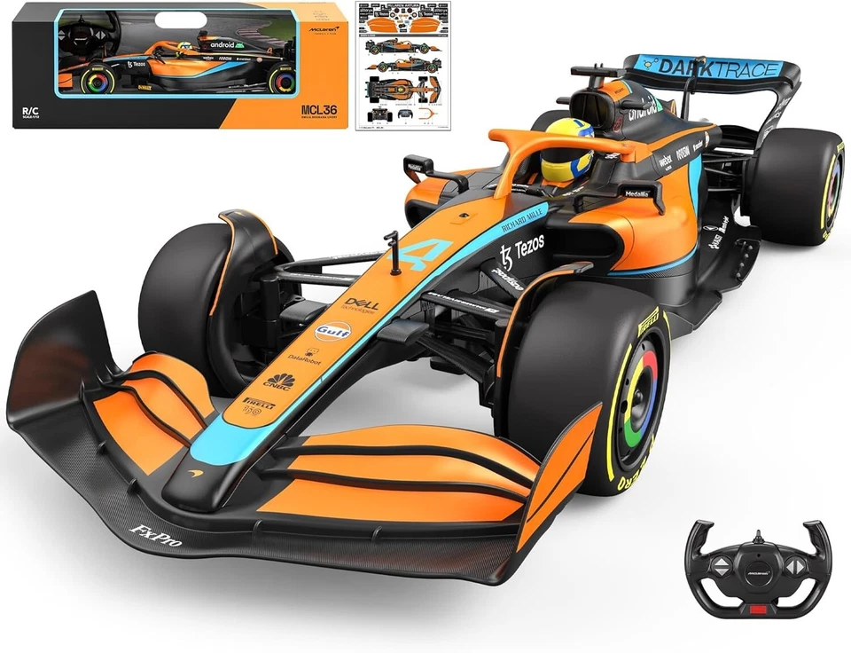Highly Detailed 1:12 Scale McLaren F1 RC Car with 2.4GHz Control - Ready to Race - Image 3 of 4