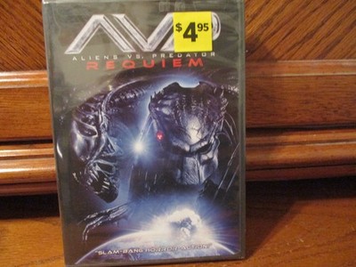 Aliens Vs. Predator - Requiem (DVD, 2008, Dual Side) New Factory Sealed Mint